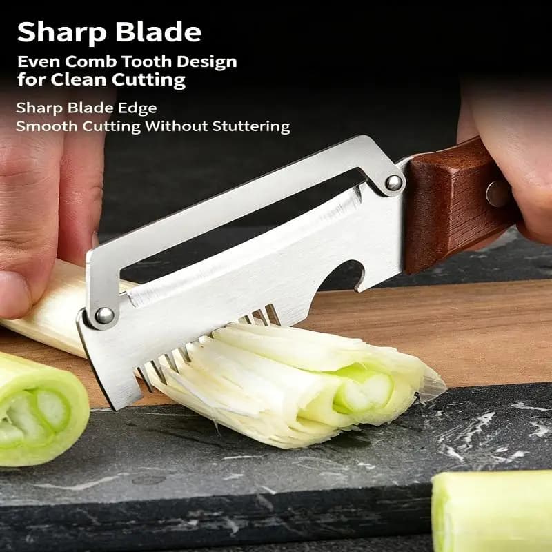 Stainless Steel Multi-functional Vegetable Peeler Thickened Fruit Peeler Knife with Wooden Handle for Kitchen 2026