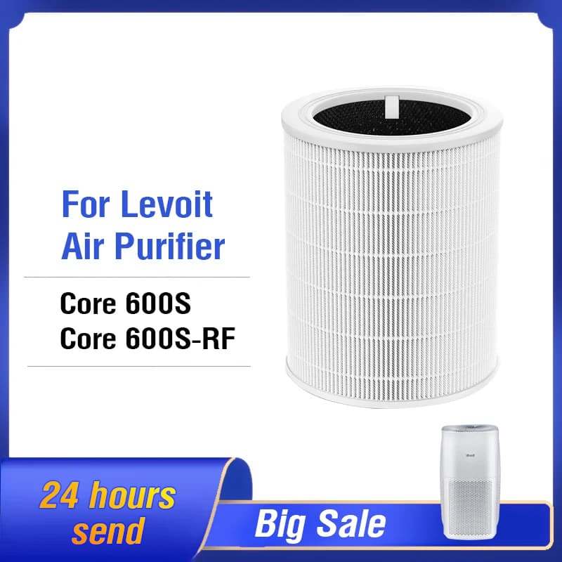 Filtro di ricambio per purificatore d'aria Levoit Core 600S per filtro Levoit Core 600S