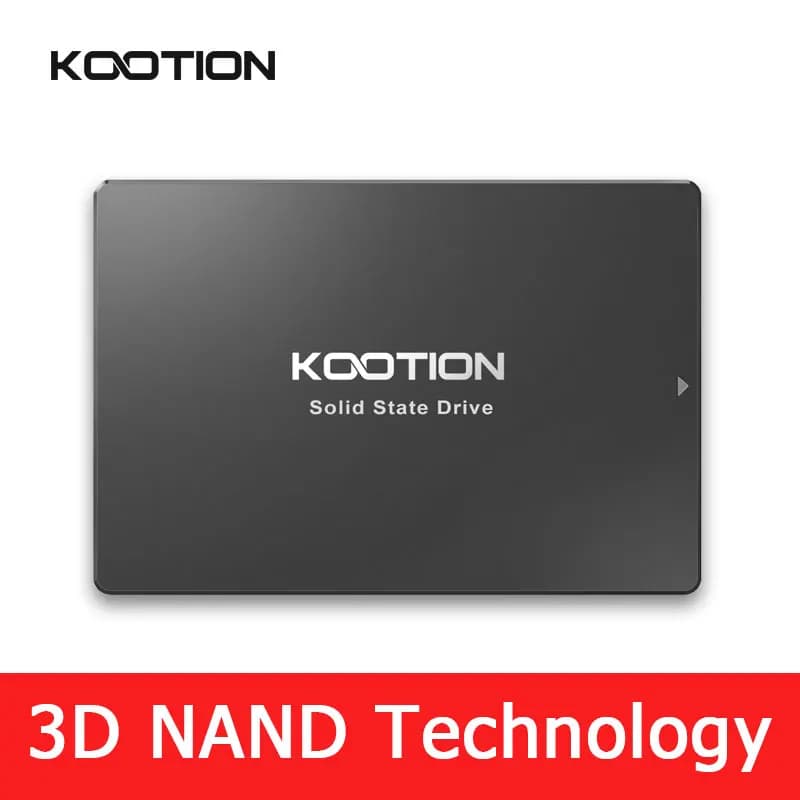 KOOTION X12 SSD SATA 256GB 512GB 1TB 2TB SATA 3 SSD Drive 2.5 inch HDD hard drive Solid state disk for laptop PS4 desktop PC