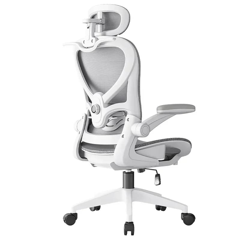 Sedia da gioco stile racing Sedia rilassante regolabile reclinabile Supporto per la vita 3D Schienale in rete Imbottitura spessa Silla De Escritorio