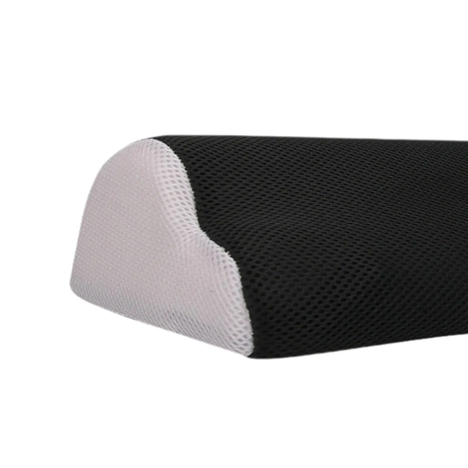 Cuscino Poggiapiedi in Tessuto a Rete, Supporto Ergonomico per Gambe per Ufficio, Camera da Letto, Viaggi, Aereo