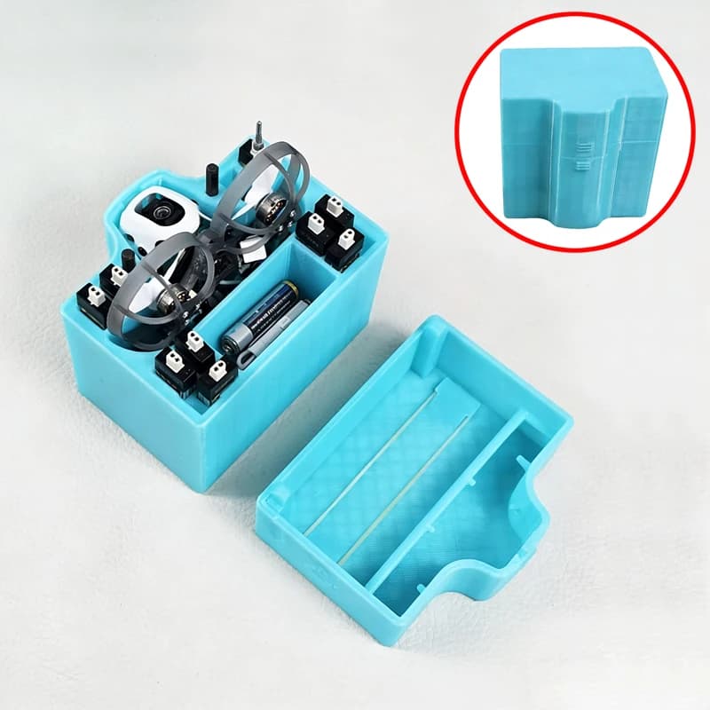 1 Pezzo Custodia Protettiva per Drone FPV BetaFPV Meteor65 Pro, Stampata in 3D in PETG, Borsa Portatile per Batteria/Elica