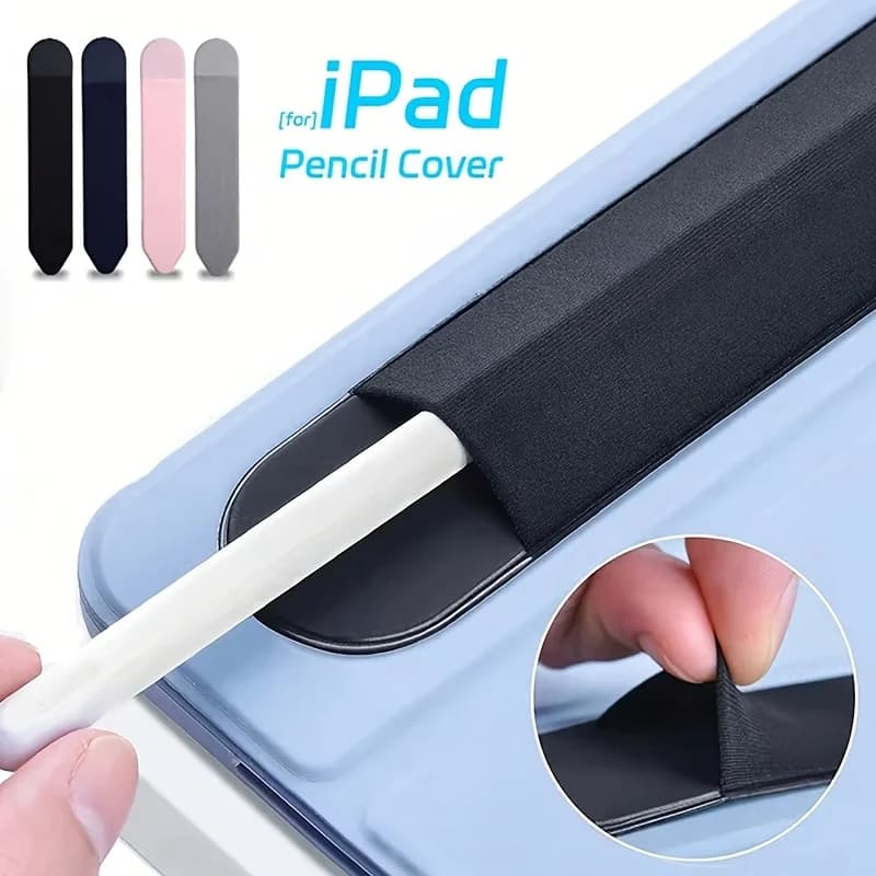 Custodia Sottile Autoadesiva Portatile per Apple Pencil 2a Gen, Cover Protettiva per Stilo Tablet, Scatola Contenitore Anti-Smarrimento