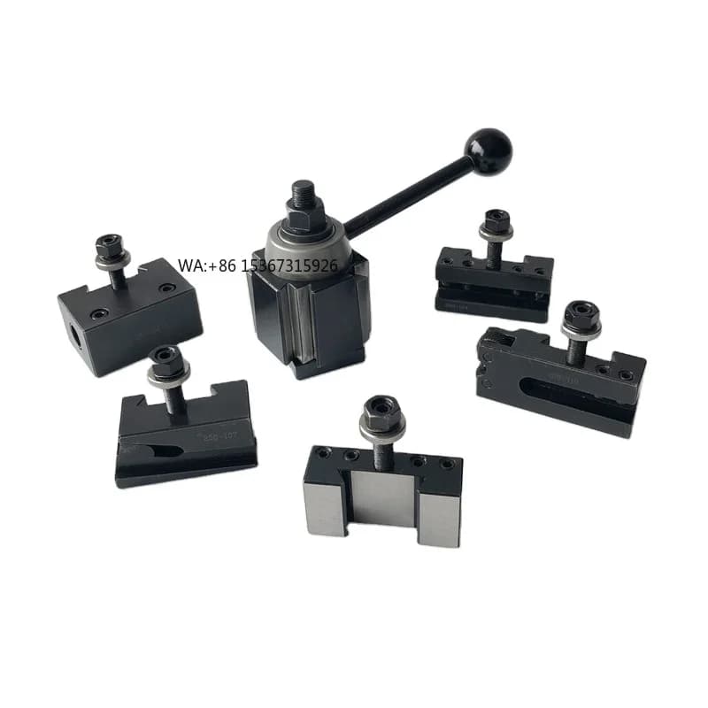 GIB American Wedge 250-444 Quick Gear Tool Holder Set for Lathe