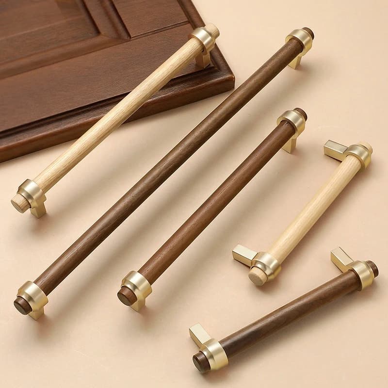 Maniglie per Mobili in Legno, Pomelli per Armadietti e Maniglie per Porte per Organizzazione e Stoccaggio in Cucina
