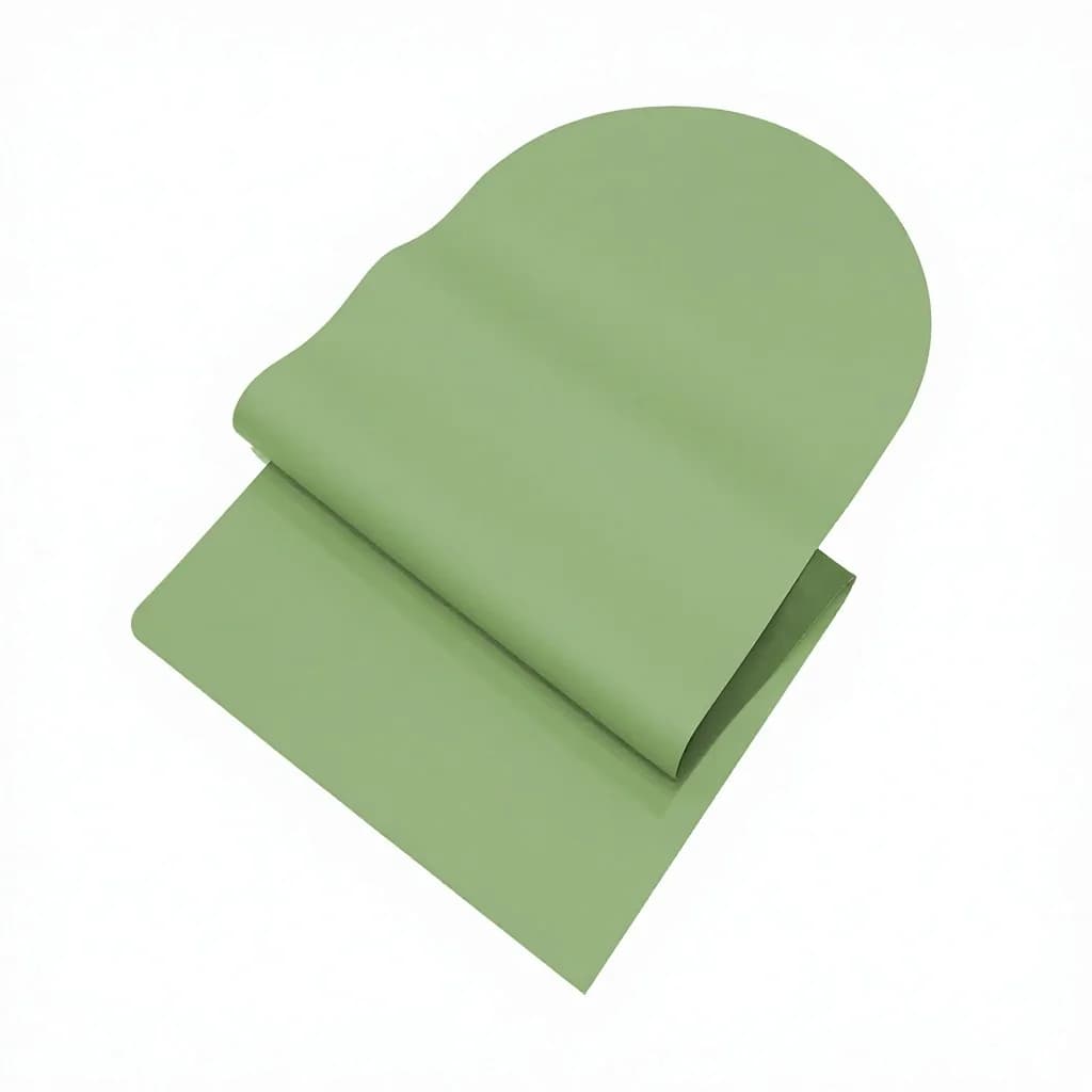 Cross-border Natural Rubber Pu Oval Semicircle Yoga Mat 5mm Thickened Widened Non-slip Shock Absorption Mute Professional 183cm