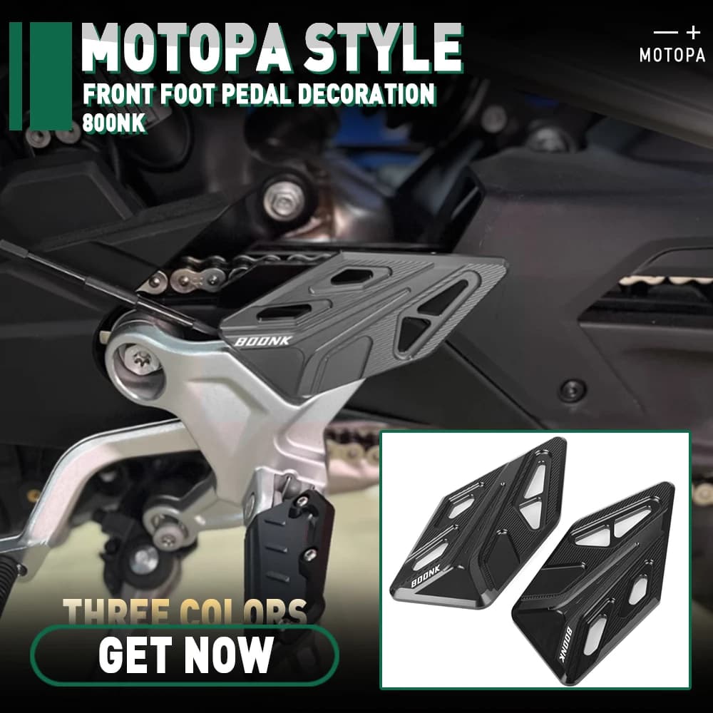 Per CFMOTO 800NK 800 NK 2023-2025 Moto CF800NK Accessori Anteriore PEDALE DECORAZIONE Poggiapiedi Ingrandire Pedana