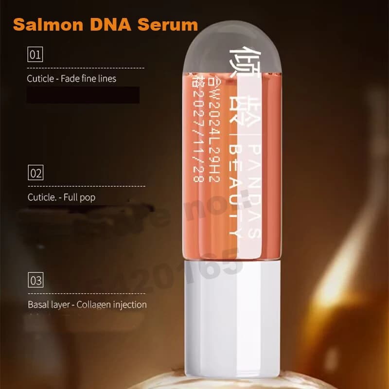 Salmon DNA Serum For Facial Dr.Pen Hydro Glow Vitamin C Skin Booster Brighten Korean Skincare Hydration Korean Cosmetics