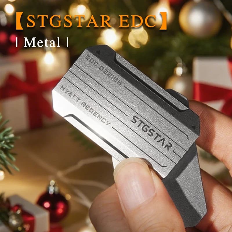 Aggiorna il tuo EDC! Giocattolo con cursore sensoriale tascabile per adulti. Allevia l'ansia e migliorare la concentrazione del TDAH. Il giocattolo Fidget da ufficio definitivo