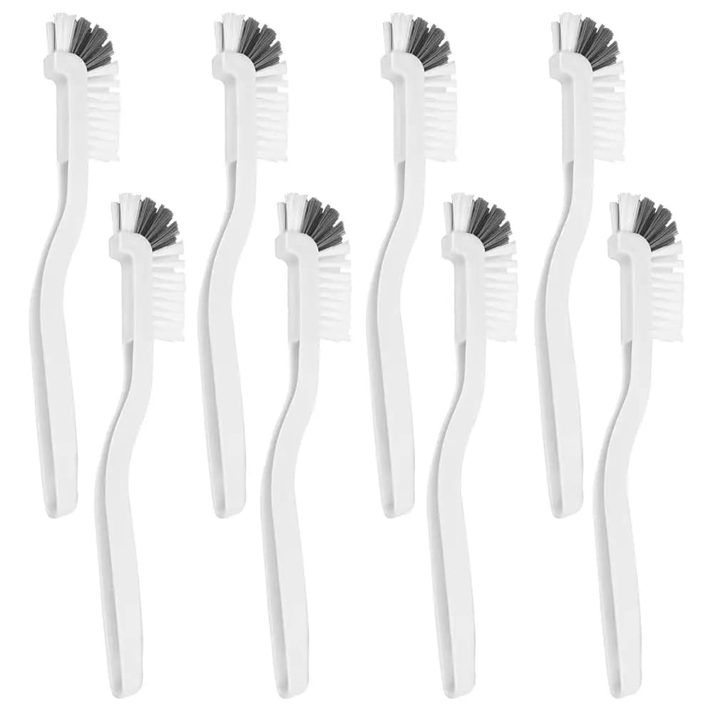 Set di 8 Spazzole per Pulizia: Spazzole per Piatti, Bottiglie, Bagno, Cucina, Spazzola ad Angolo Retto per Lavello, Pentole e Bordi