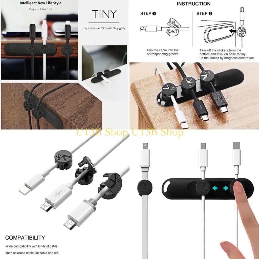 U13B Organizzatore USB Organizzatore del cellulare Postato alimentazione Clip del supporto per il supporto per