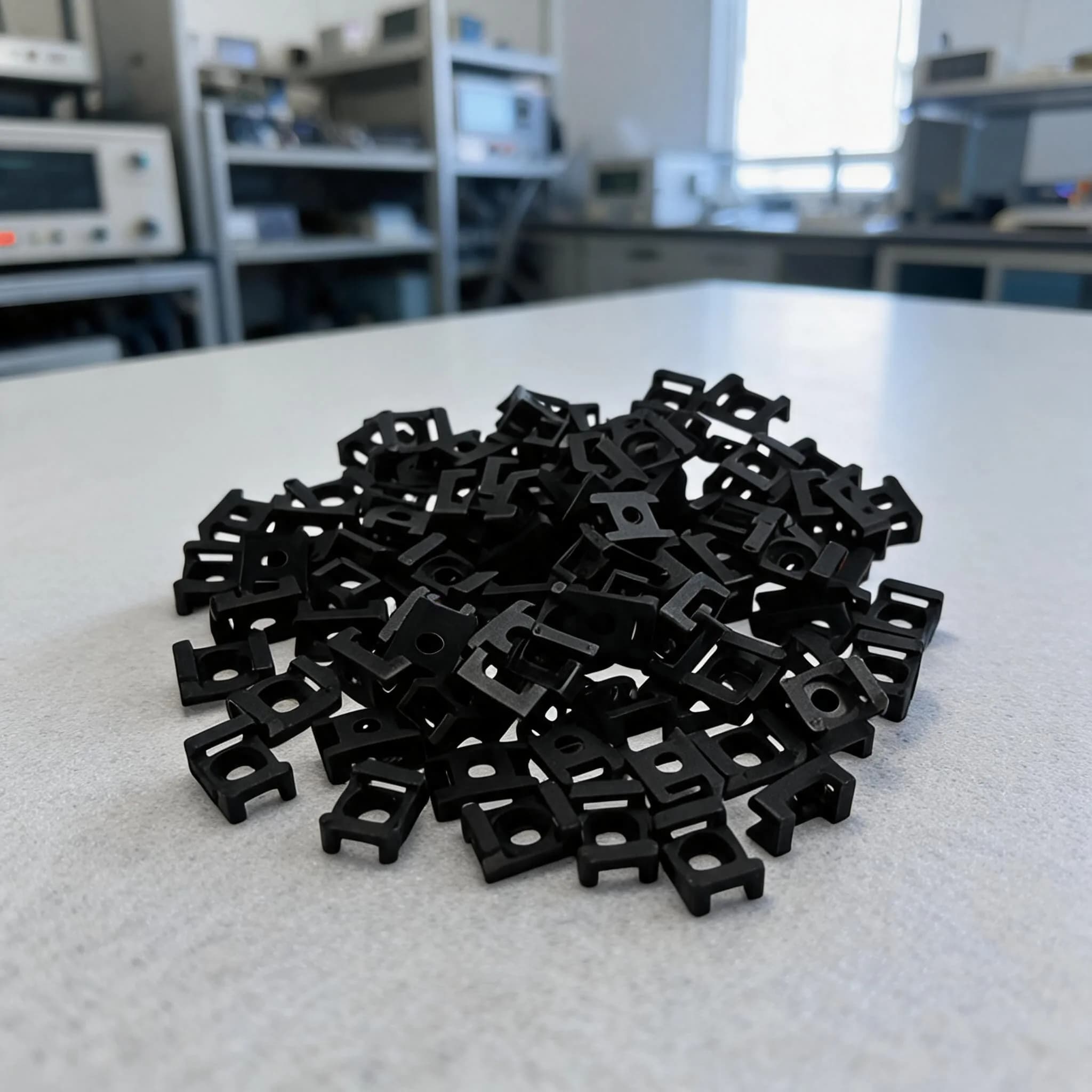100PCS HC-2 Cable Tie Mounts Base With Screw Fixing, Self-Adhesive Wire Holder Clips For Home Office Cable Management