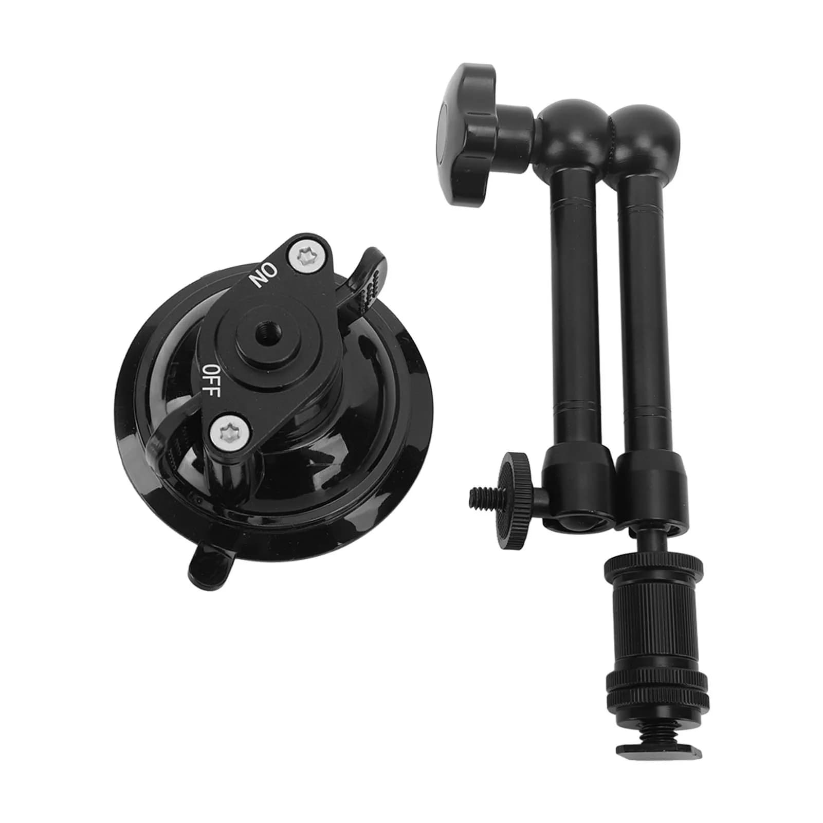 11 Inch Rotatable Suction Cup Camera Bracket With Standard 1/4 Inch Screw Hole Stable Suction Mount Holder For Action Camera