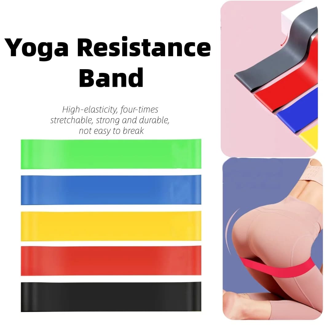 202420-Strength Loop Band - Heating exercise, buttocks toning, squat elastic band and barrel lifting