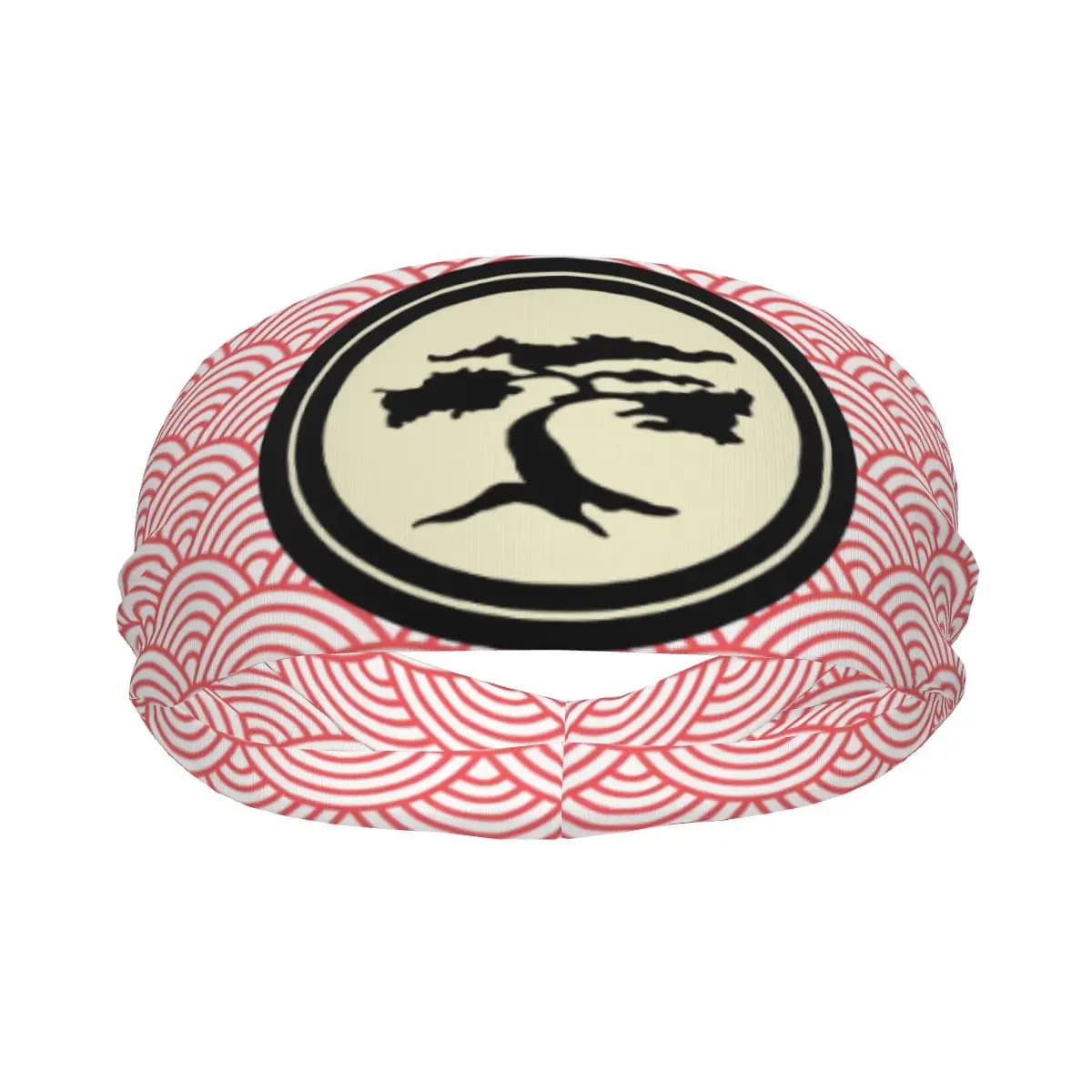 Miyagi Do Karate Sport all'aria aperta Fascia per il sudore per donna Uomo Fascia per il sudore elasticizzata Palestra Fitness Yoga Bende per capelli Fascia per capelli antiscivolo