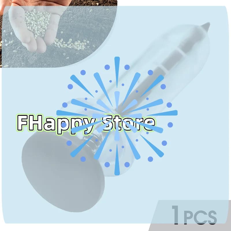 1Pcs Mini Handheld Seed Dispenser Manual Seeder Tool For Garden Planting Flower Pot & Garden Bed Essential Gardening Supplies