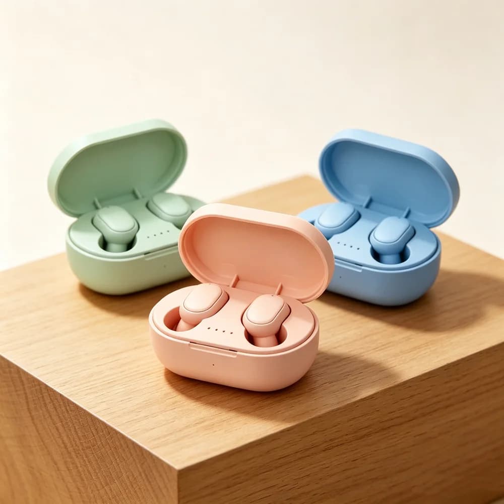 Auricolari Bluetooth wireless TWS con microfono, auricolari con cancellazione del rumore, cuffie Bluetooth per tutti gli smartphone