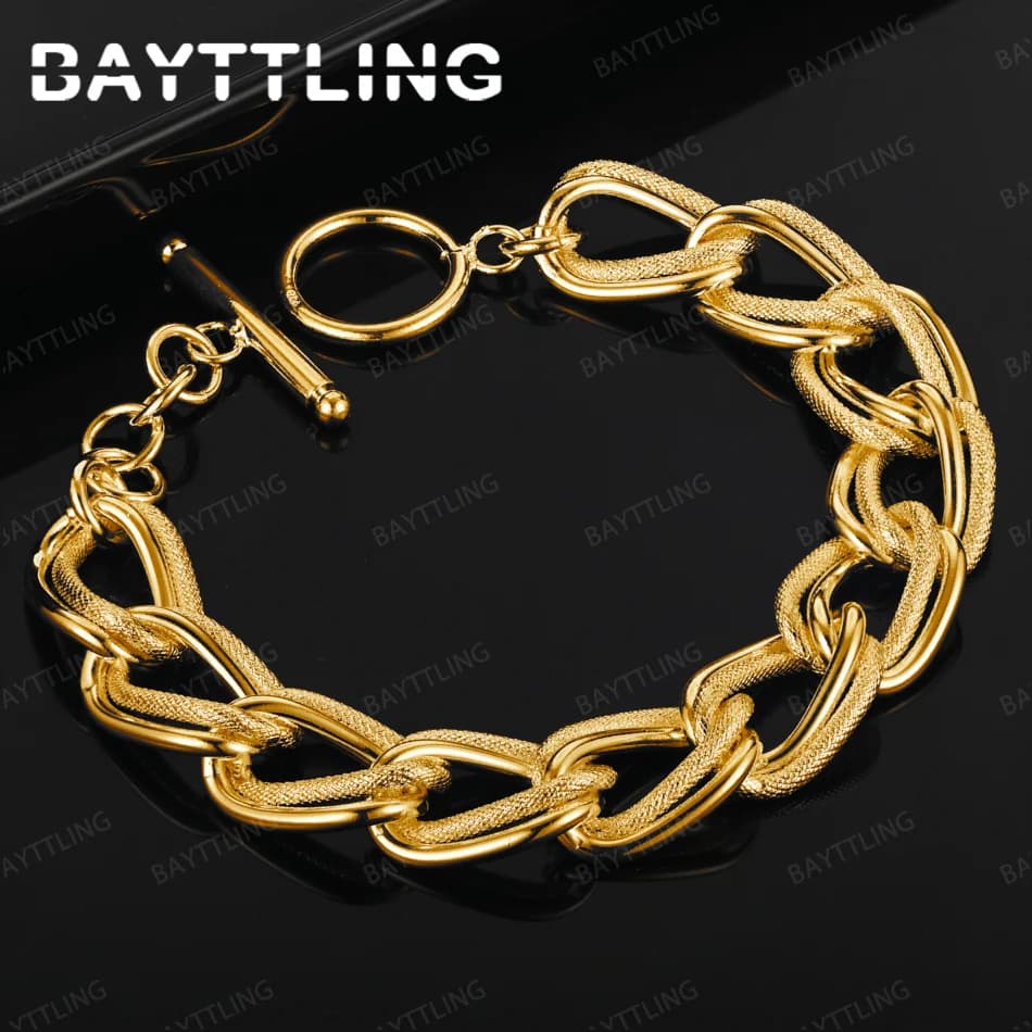 925 Sterling Silver 8 Inch Beautiful Simple Hollow Bracelet Women Jewelry Party Gift Accessories Wedding Fashion