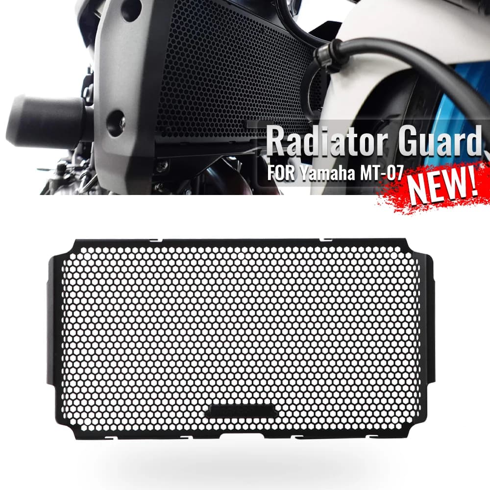 For MT07 MT-07 2025 New Accessories Radiator Cover MT 07 Motorcycle Radiator Cooling Net Radiator Grille Protective Net