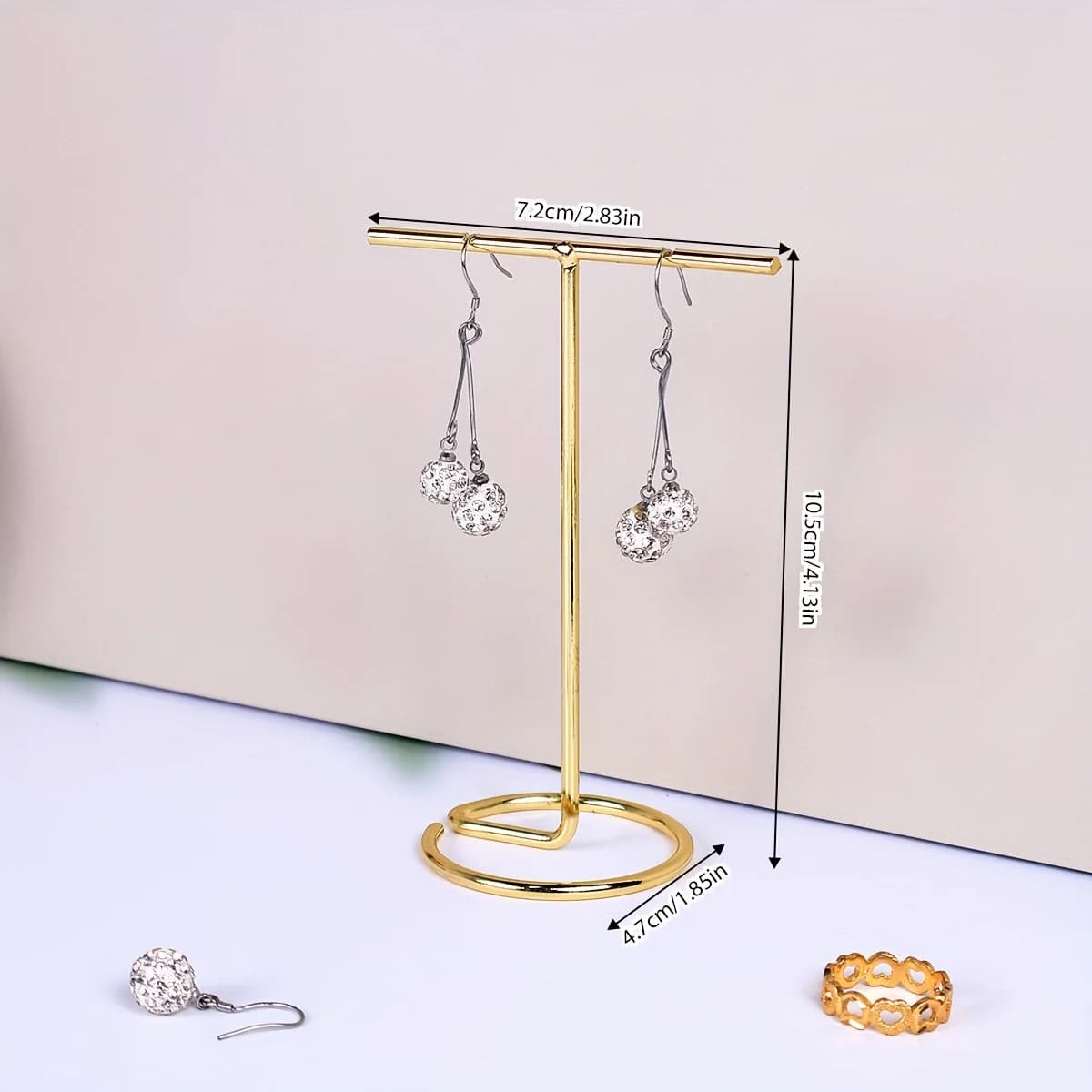 Jewelry Display Stand Bracelet Earring Necklace Storage Wood Base Rack Jewellery Organizer Holder Photo Props Home Decoration