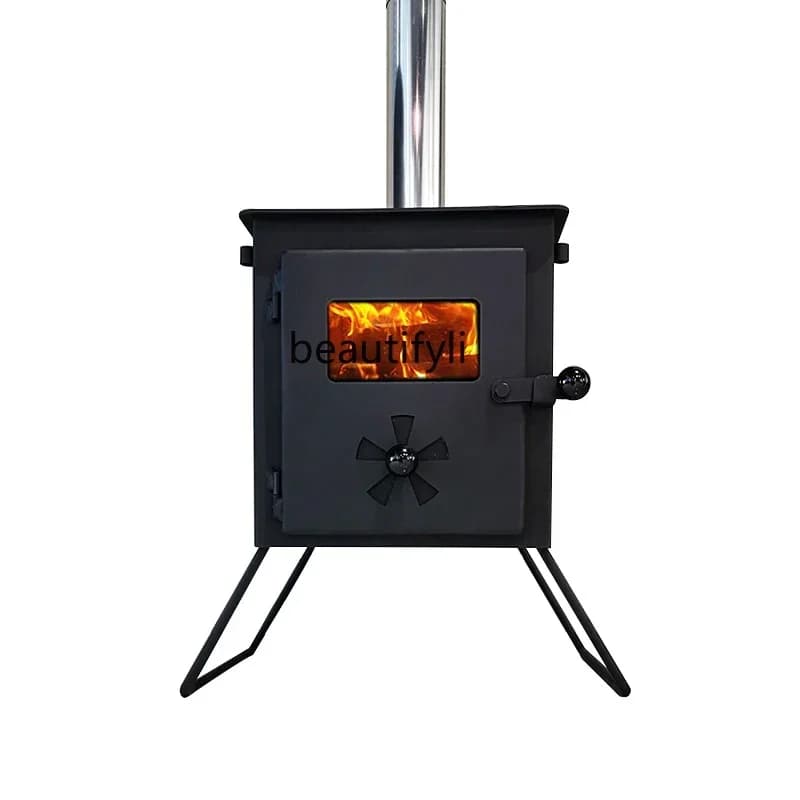 xz1Outdoor wood stove for outdoor folding outdoor car camping tent for barbecue with Japanese heating