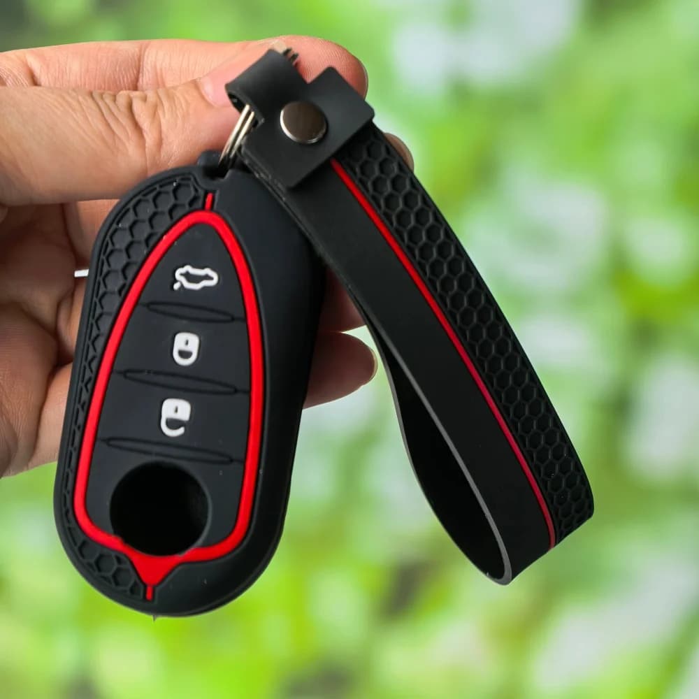 Portachiavi in silicone Copertura chiave per Alfa Romeo Giulietta Myth Junior 4C Romeo Mito Myth 159 GTO GTA Accessori per telecomando per auto