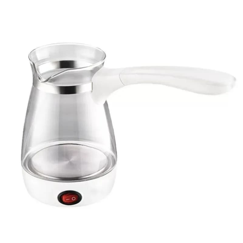 European 220V Turkish Coffee Pot 500ML Glass Electric Kettle