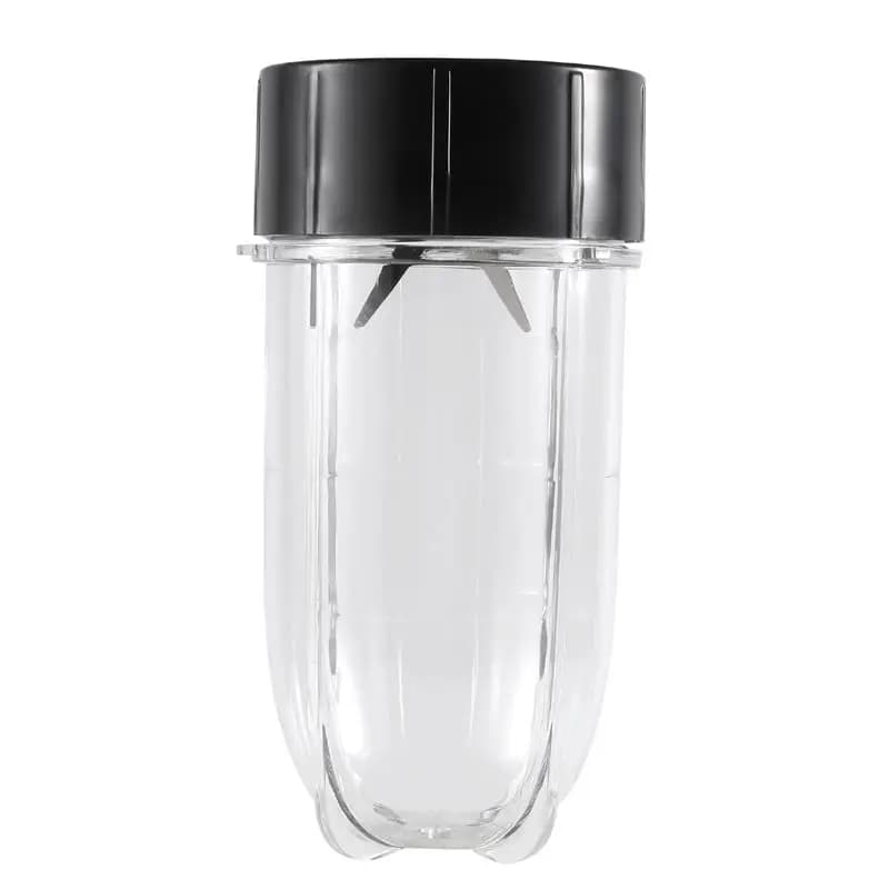 ABBK-Set di lame incrociate di ricambio + set di bicchieri da 16 once per Magic Bullet, parti di ricambio compatibili con il frullatore MB1001 da 250 W
