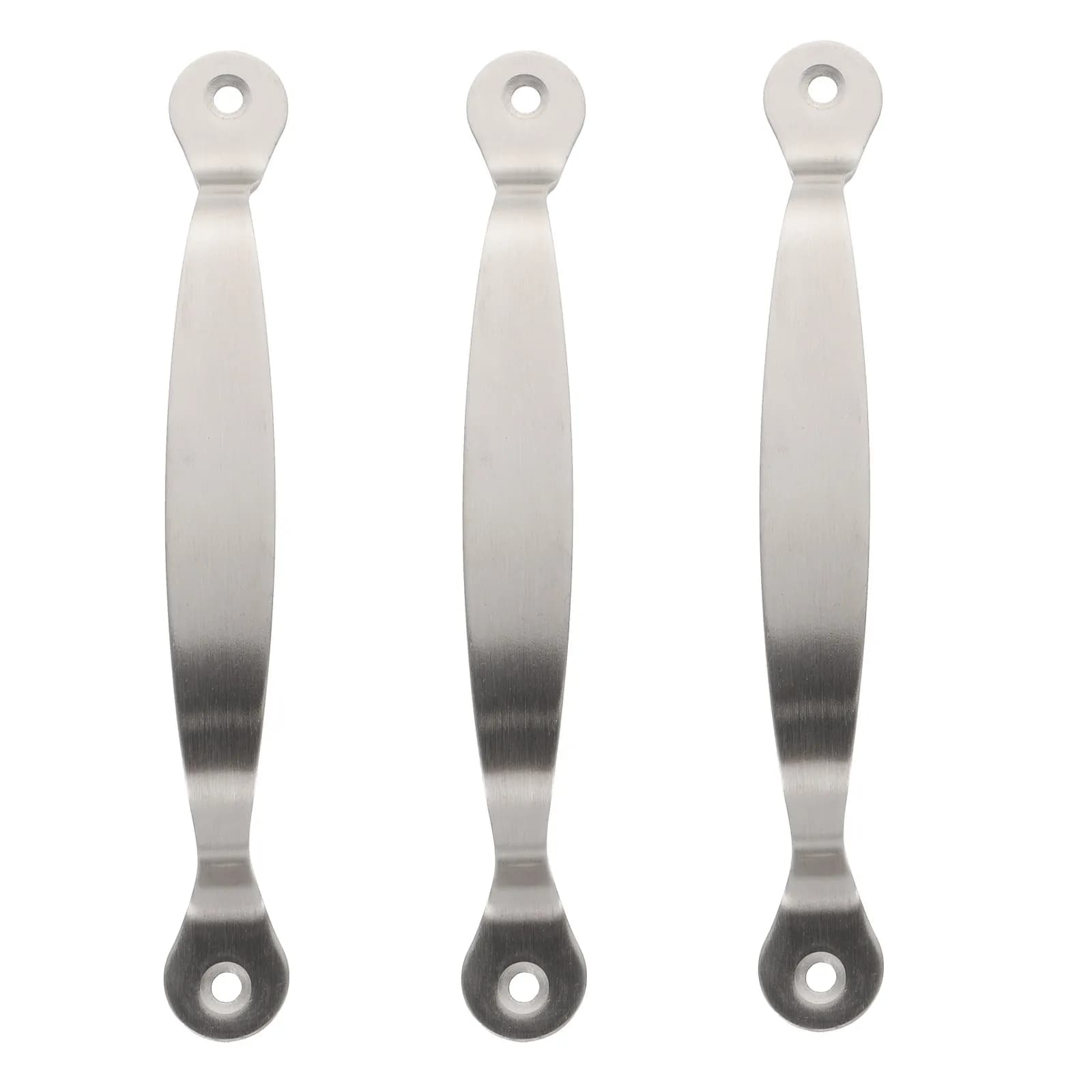 Set di 1 Maniglia Spessa in Acciaio Inossidabile per Taglieri da Cucina, con Foro per Vite Svasato per Cassetti Domestici