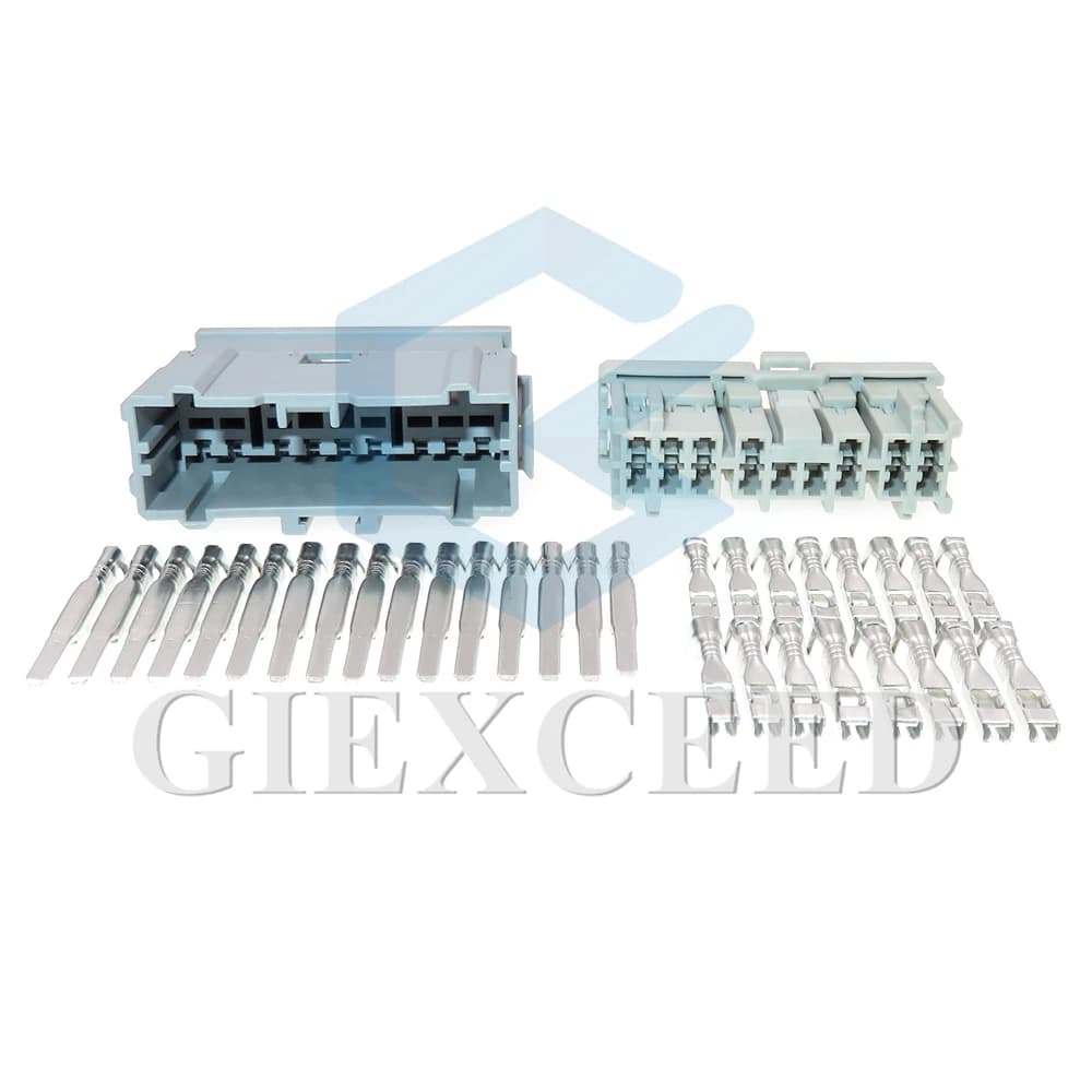 1 Set 16 Pin Automobile faro combinazione interruttore tergicristallo non sigillato presa cavo AC assemblaggio per Honda 6098-0256 6098-0255