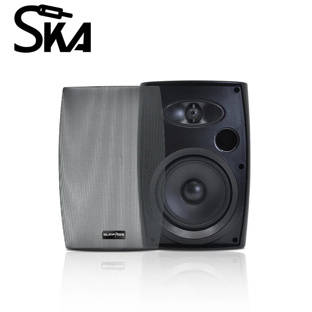 Altoparlante da Parete Bluetooth da 6 Pollici 40W con Amplificatore Digitale Classe D Integrato per Aula e Negozio