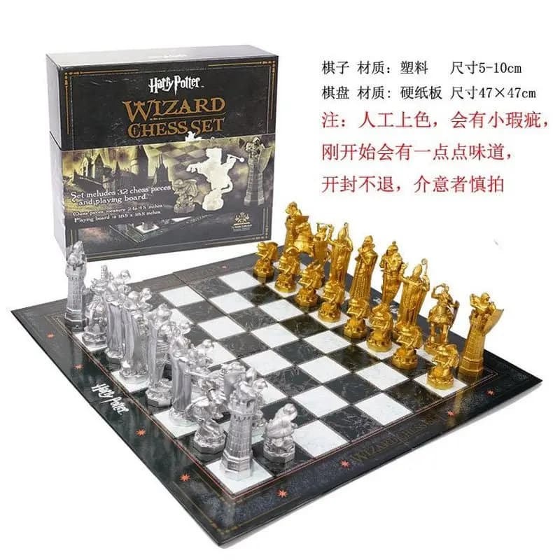 Harry Potter Mago Scacchi Action Figure Tavoli Giochi Ternurins Scacchi cinesi internazionali Regalo di Natale Giocattoli Giocattolo per bambini