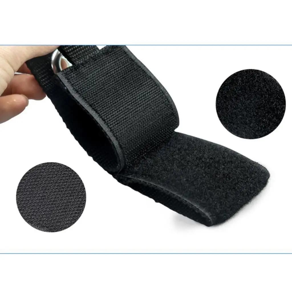 Cinghia di supporto in nylon resistente per cavi elettrici con ganci da garage per l'organizzazione e la gestione di cavi e funi