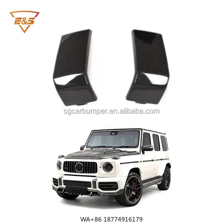 G63 Carbon Fiber Custom Auto Parts for Class G W464W465 G63/65, Decorative Cover Front bumper