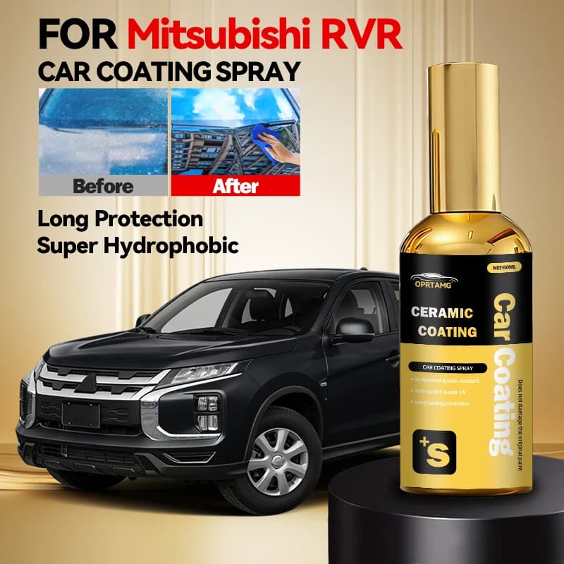 Per Mitsubishi RVR: Spray Liquido Ceramico 3 in 1 per Auto, Rivestimento Nano Cristallino Idrofobico, Agente Lucidante per Vernice ad Alta Lucentezza