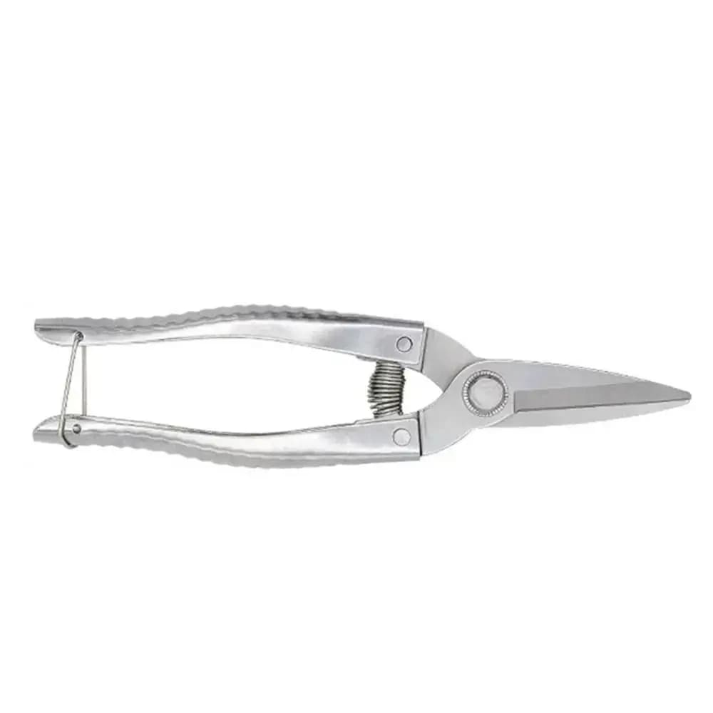 Home Power Scissors Straight Head with Automatic Return Spring, Stainless Steel Copper Supplies, Durable Ergonomic Handle