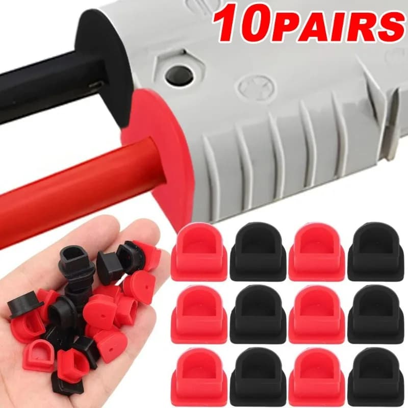 For Anderson 50A Connector Silicone Dust Cover Waterproof Dust Protection for Forklift for Solar Vehicles / Electrics