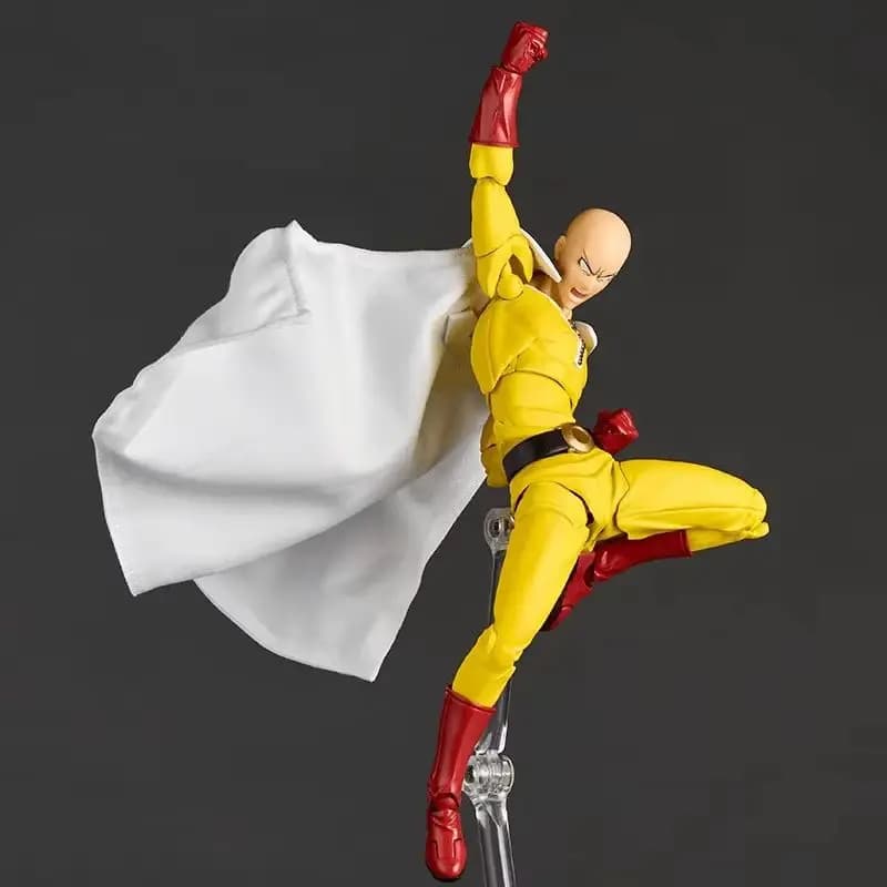 Hot Originale Kaiyodo One Punch Man Saitama Incredibile Yamaguchi Revoltech Saitama Anime Action Collection Figure Modello Giocattoli Regalo