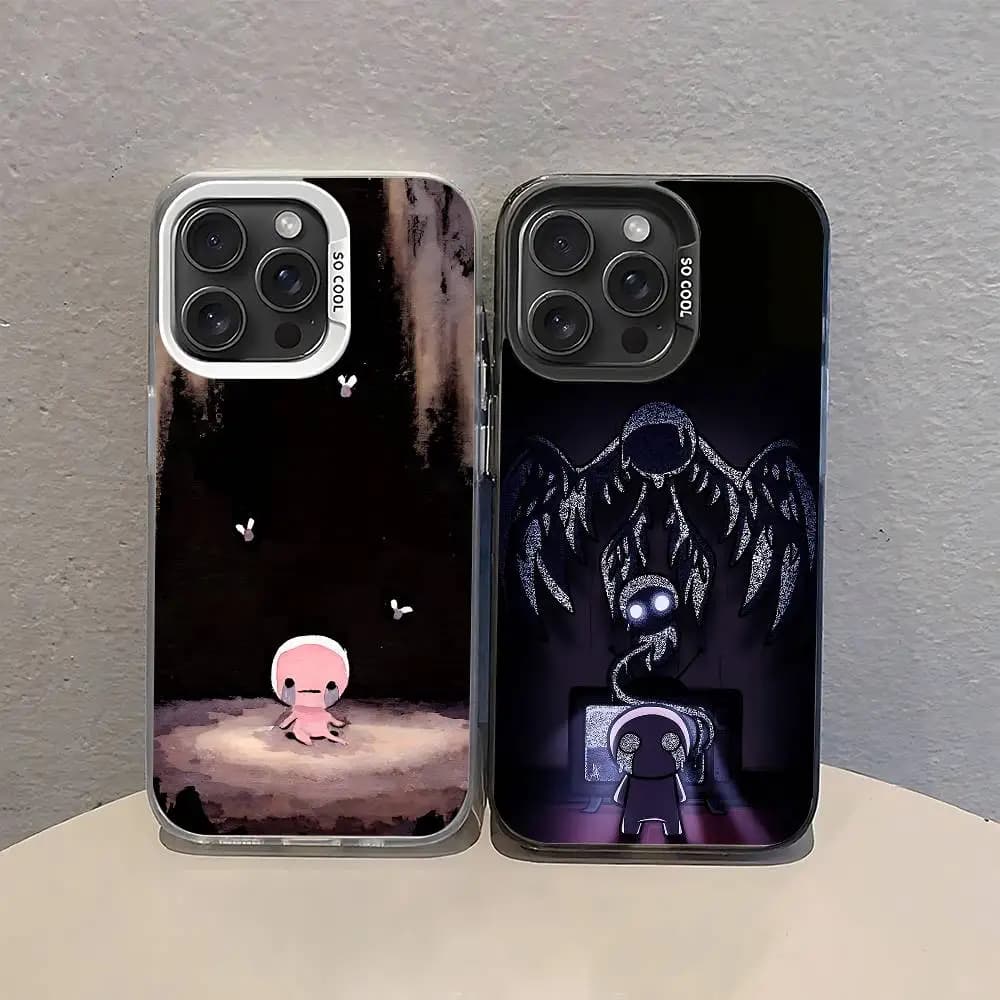 Game The Binding Of I-Isaac Silver Shockproof Back Cover: Colorful Slim Phone Case For IPhone 17,16,15,14,13,12,11 Pro Max, Plus