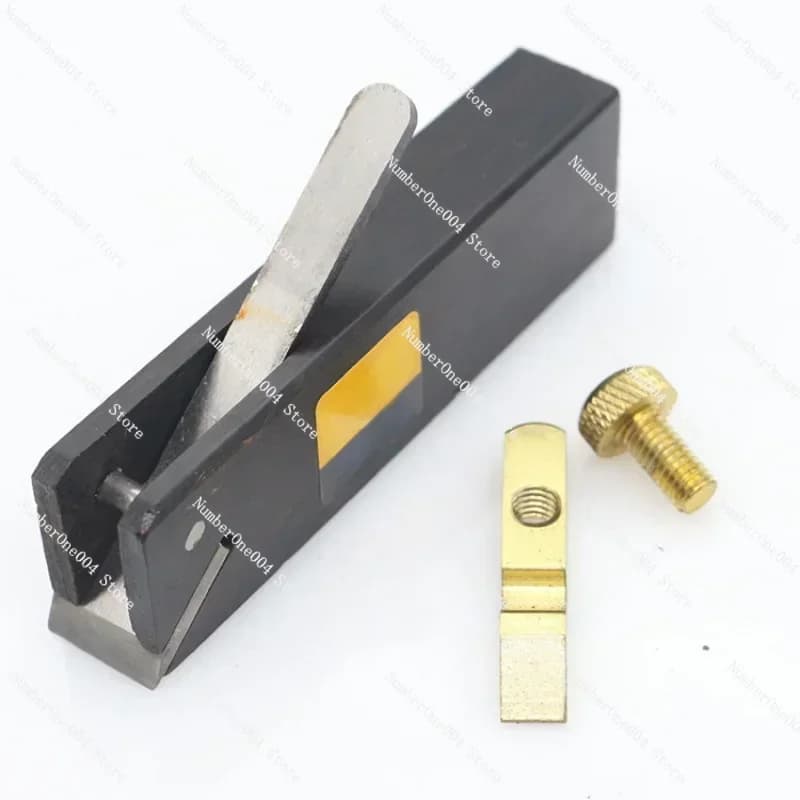 Mini pialla a mano, pialla manuale per la lavorazione del legno, lama HSS affilata, pialla a mano a blocchi, strumento per lavorazione del legno da falegname in legno per rifilatura