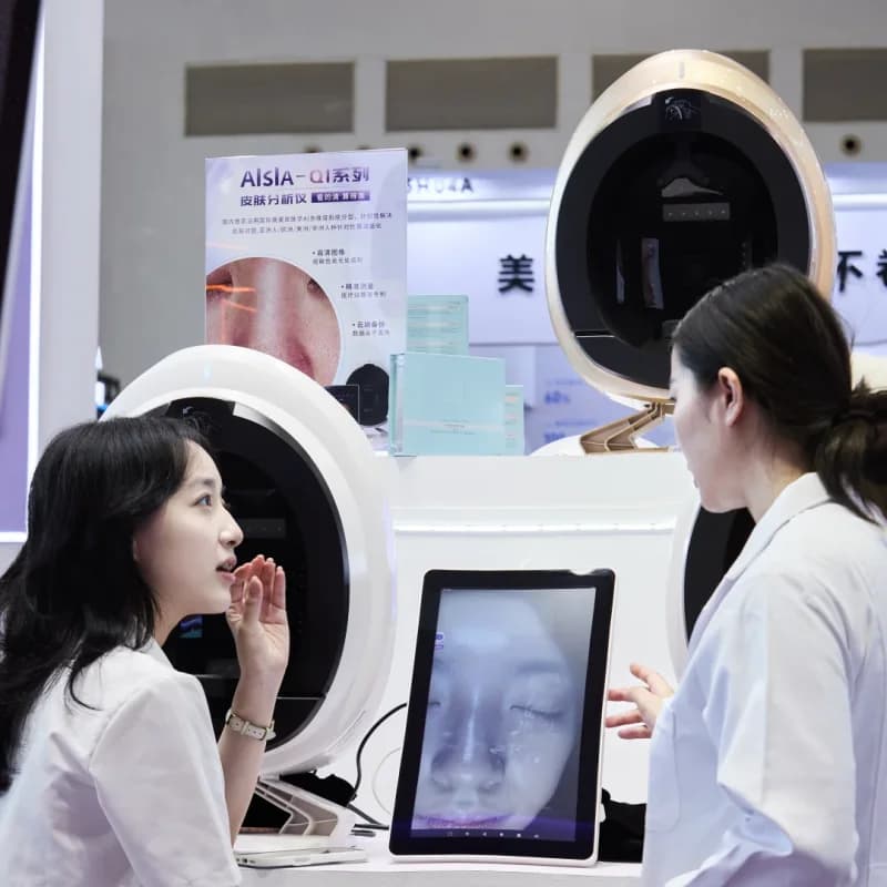 AISIA Q1 3D AI Facial Skin Analyzer Detection Skin Problem Diagnosis 8 Spectrum Professional Analysis Beauty Salon Equipment