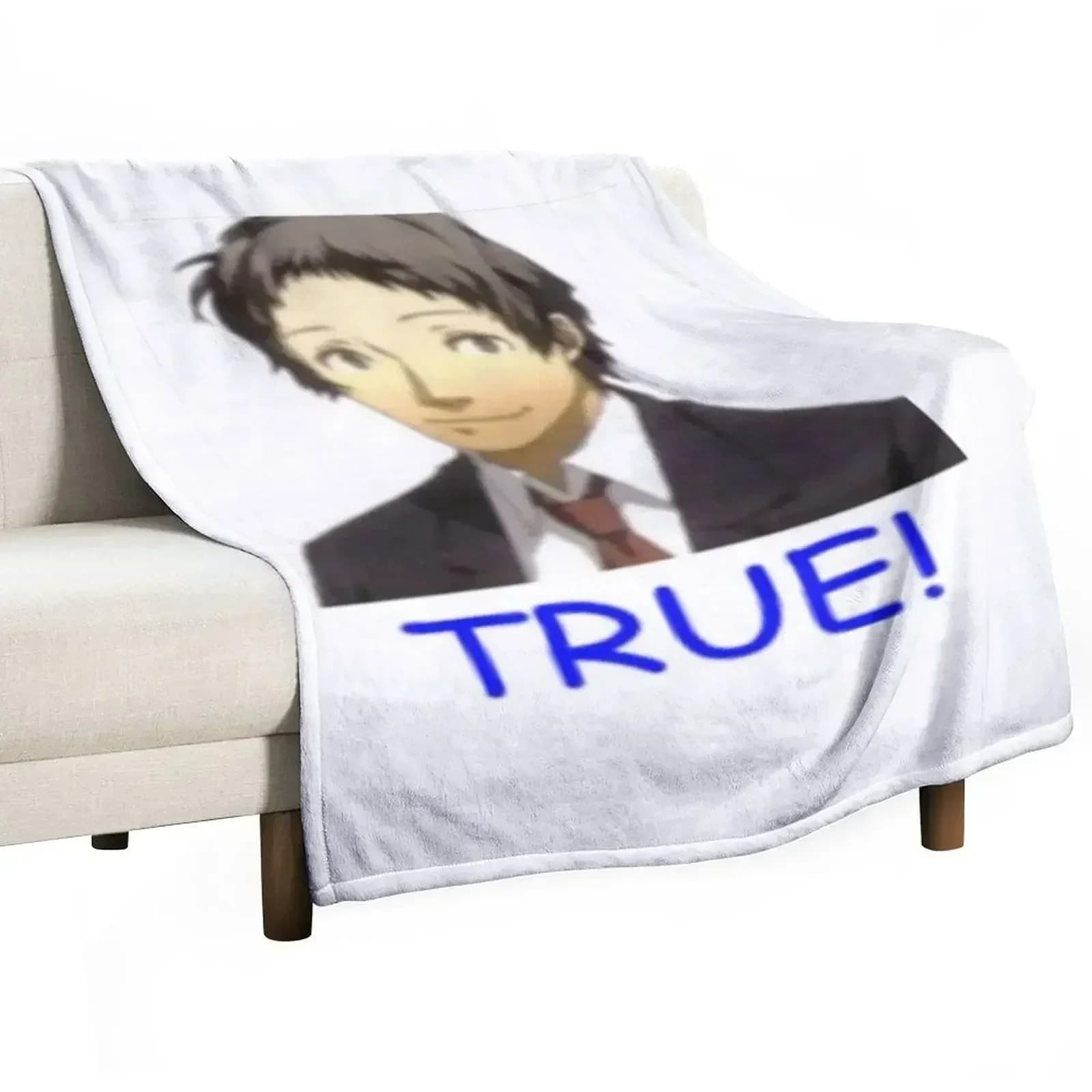 adachi true Throw Blanket Soft Plaid Decorative Sofa Sleeping Bag Cute Plaid Loose Warm Blankets
