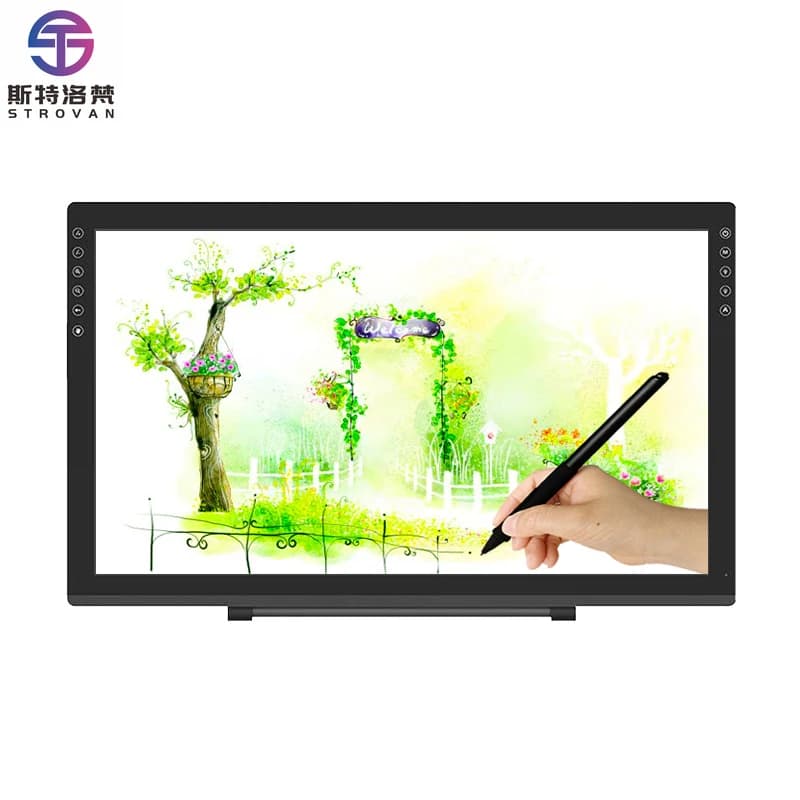 Tavoletta Grafica Elettromagnetica Portatile con Display LCD, Interfaccia USB e DVI, Nuova Condizione, Tipo Touch IPS