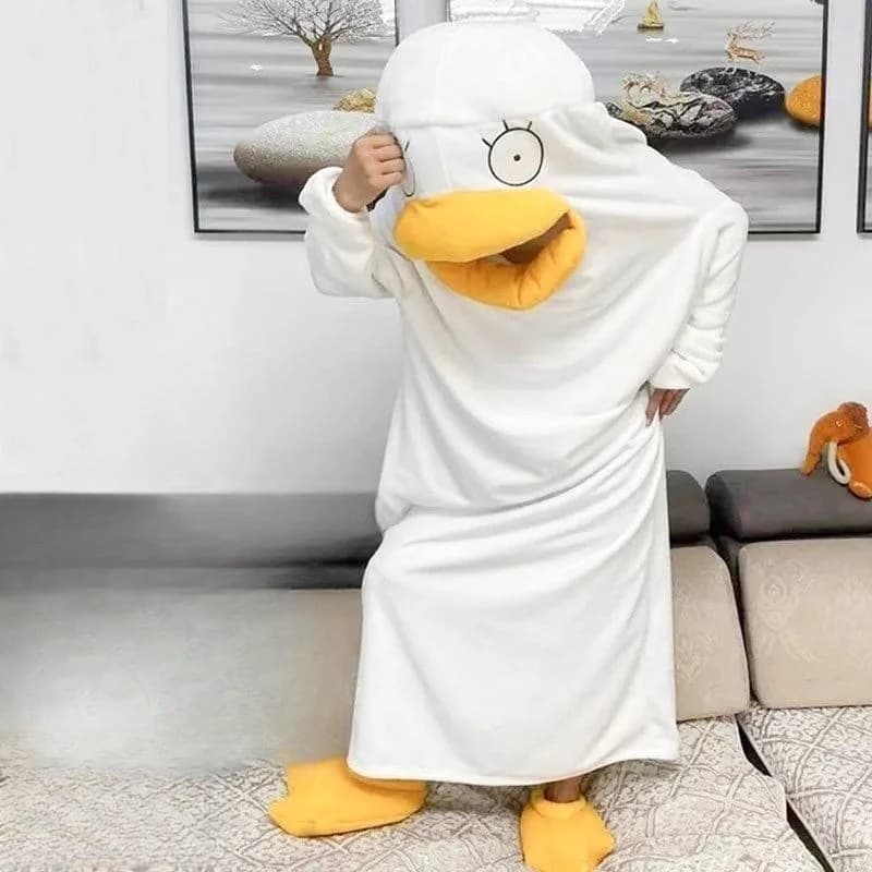 Hot Anime Gintama Series Onesie Pajamas Cartoon Kawaii Character Elizabeth Creativity Comfort Onesie Pajamas Homewear Gift