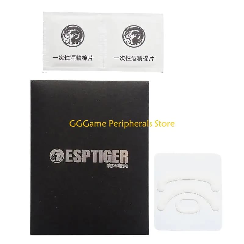 U55B 1Pack Esportstiger Ice Mouse Feet Stickers Pad Mouse Skates Gildes for MOUSE-A Mouse Glides PTFE Feet