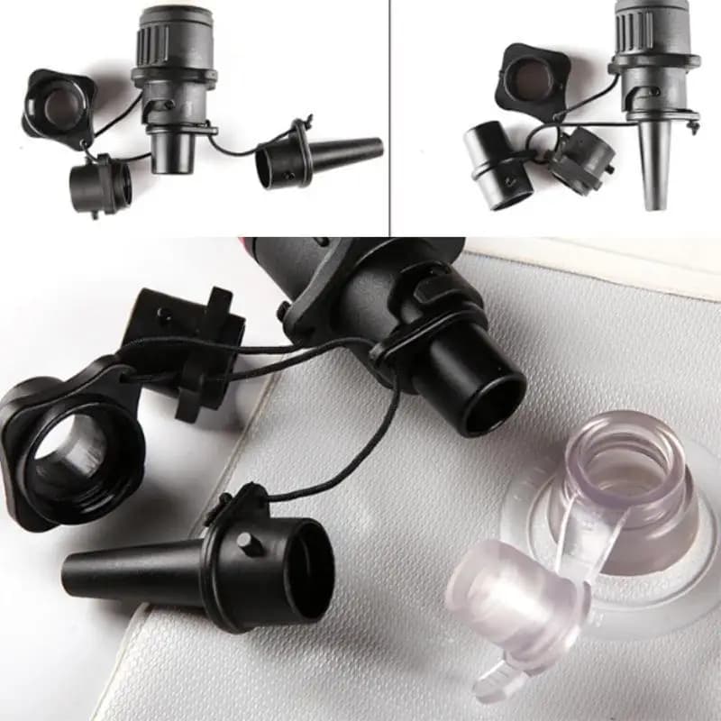 Air Valve Adaptor Kit Multi-Size Fit Universal Inflation Adapter for SUP Board Kayak Paddle Boat Fishing Raft