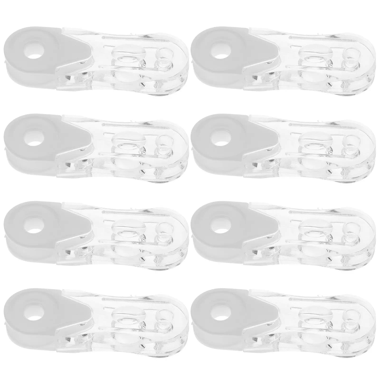 8Pcs Curtain Handles for Window Blinds Cord Holders Blind Wand Hooks Replacement Parts Roller Blind Cover Trim Vertical Blinds