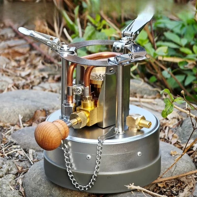 Outdoor Fire Booster Stove, Field Camping, Making Tea, Hiking, Picnic, Portable Stove
