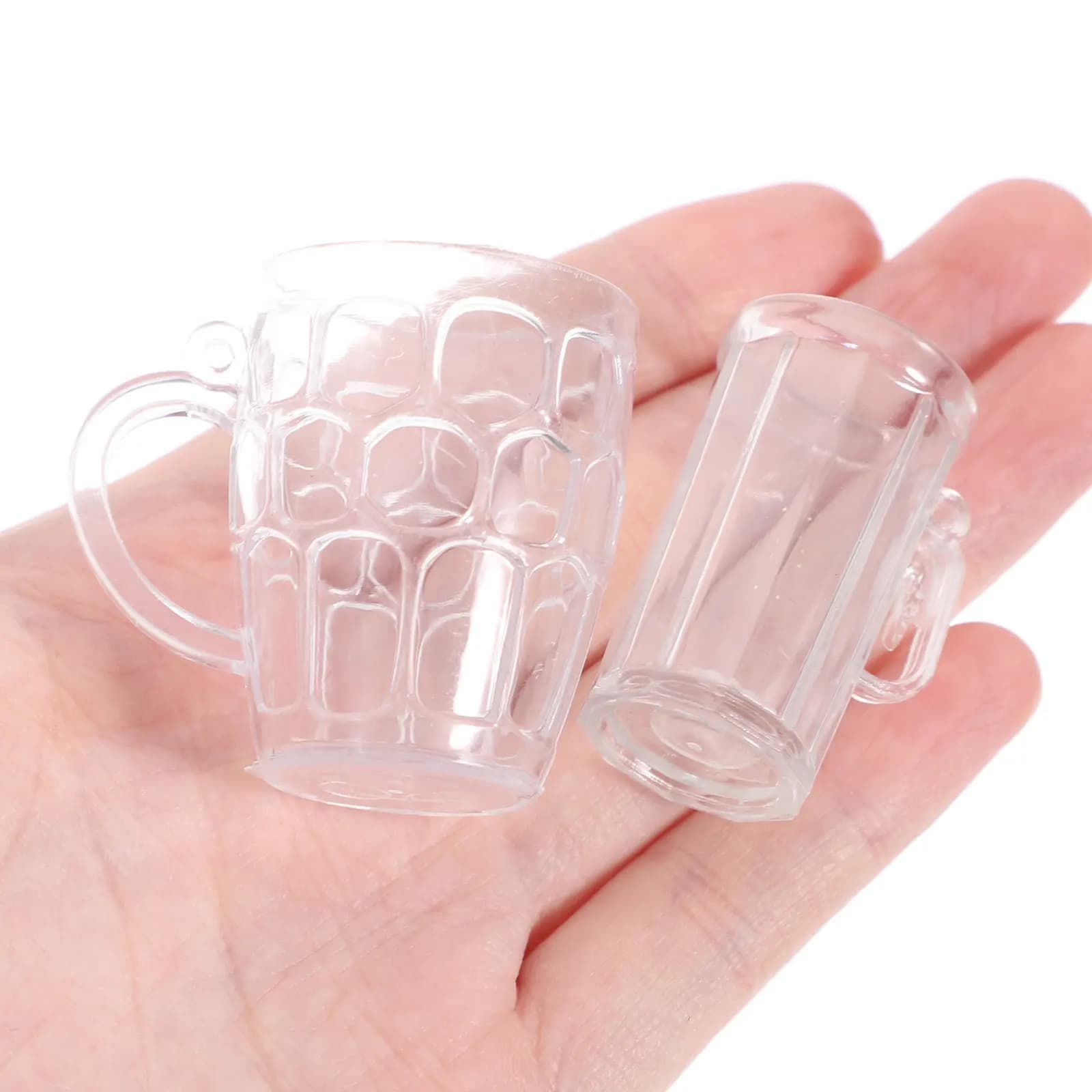 24 Pezzi Mini Birrerie Realistiche per Miniature, Decorazione Paesaggistica in Miniatura, Decorazione da Scrivania, Oggetto Scenico per Foto, Accessorio Fai da Te
