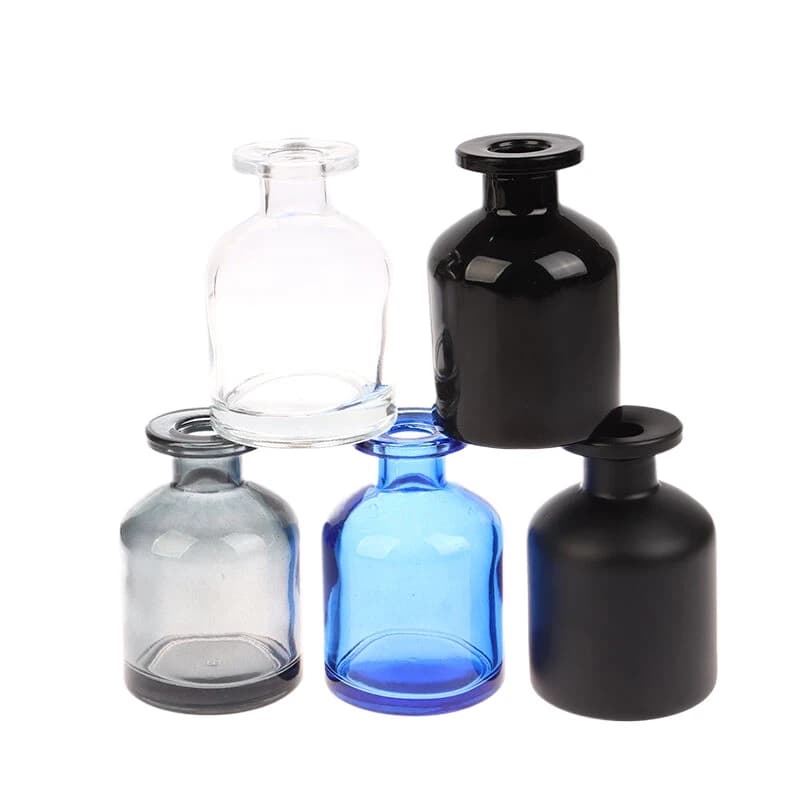 Le bottiglie vuote di fragranza da 100ml possono utilizzare bastoncini di Rattan Set di diffusori di aromi d'aria purificanti bottiglie di olio essenziale per l'ufficio della stanza